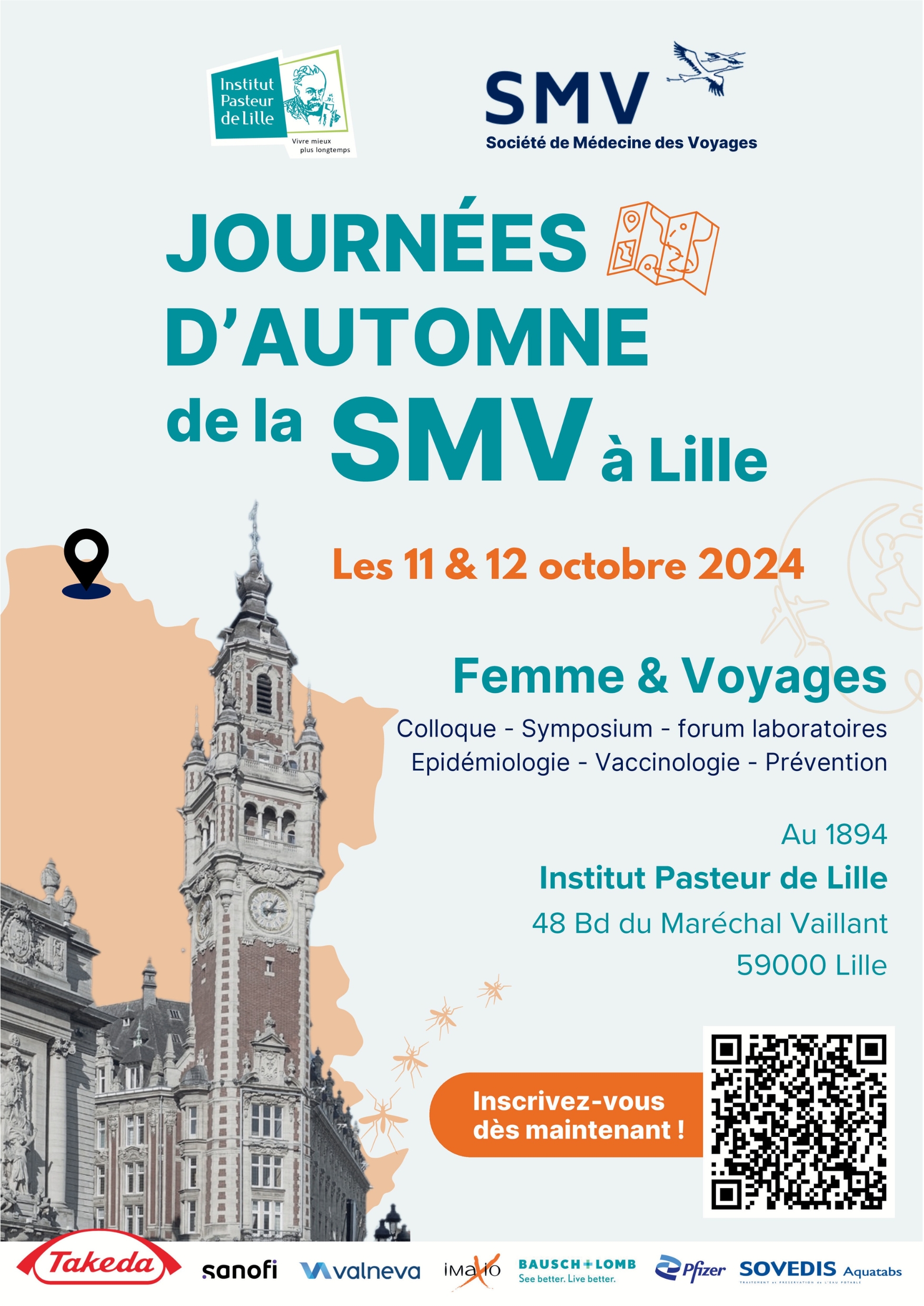 Journées d'automne smv à Lille 11 et 12 octobre 2024